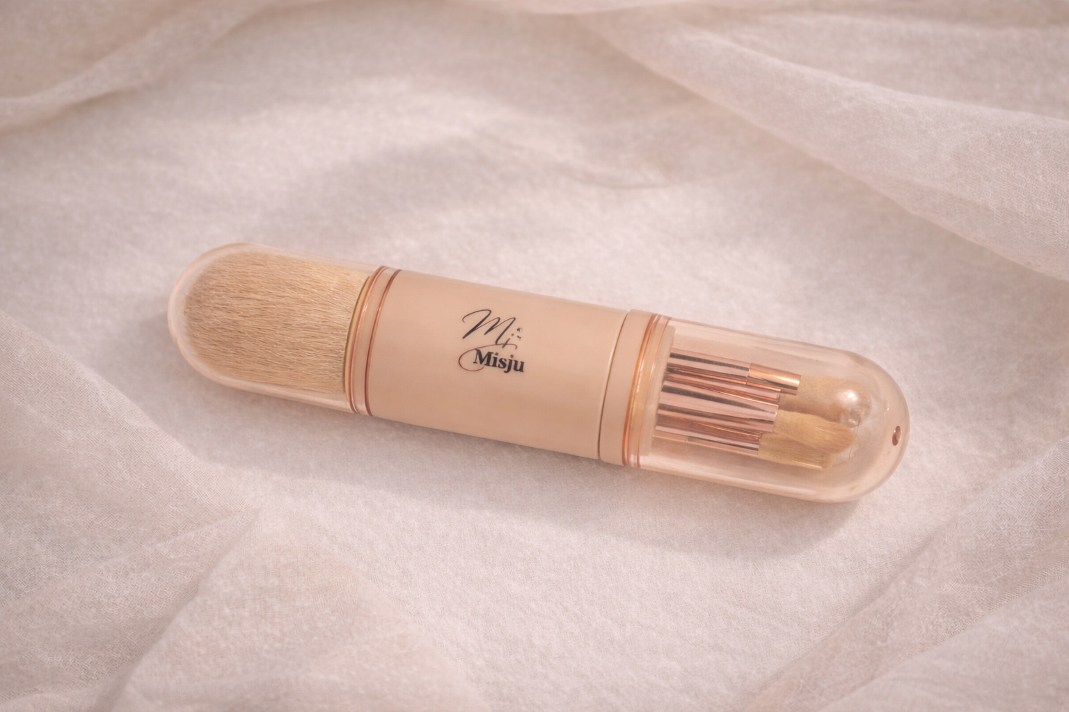 Makeup Brush Set – Compact Travel Case
